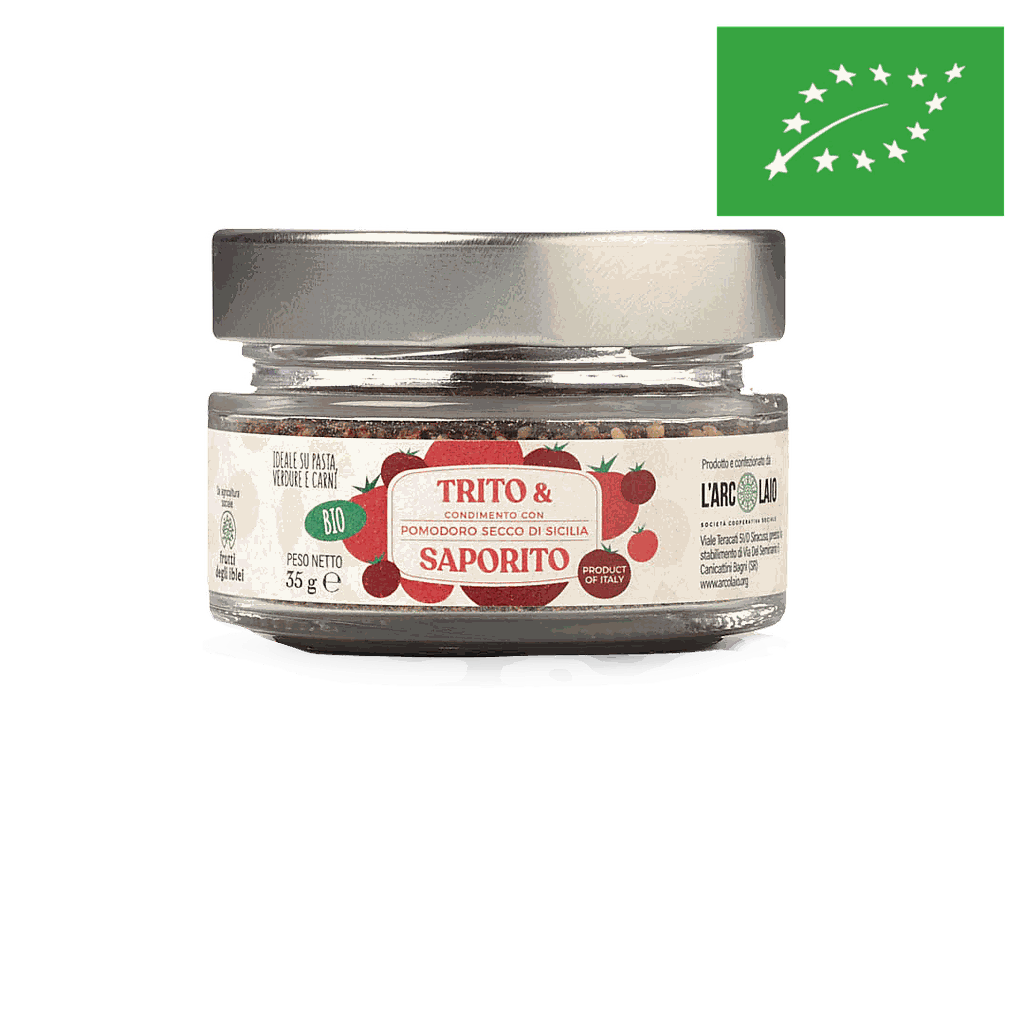 Trito &amp; saporito - condiment à base de tomates séchées - 35 g

