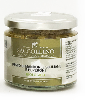 Pesto aus sizilianischen Mandeln und Paprika, 180g