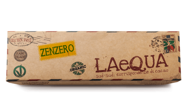 LAeQUA Zenzero – Modica Schokolade mit Ingwer BIO, 60g