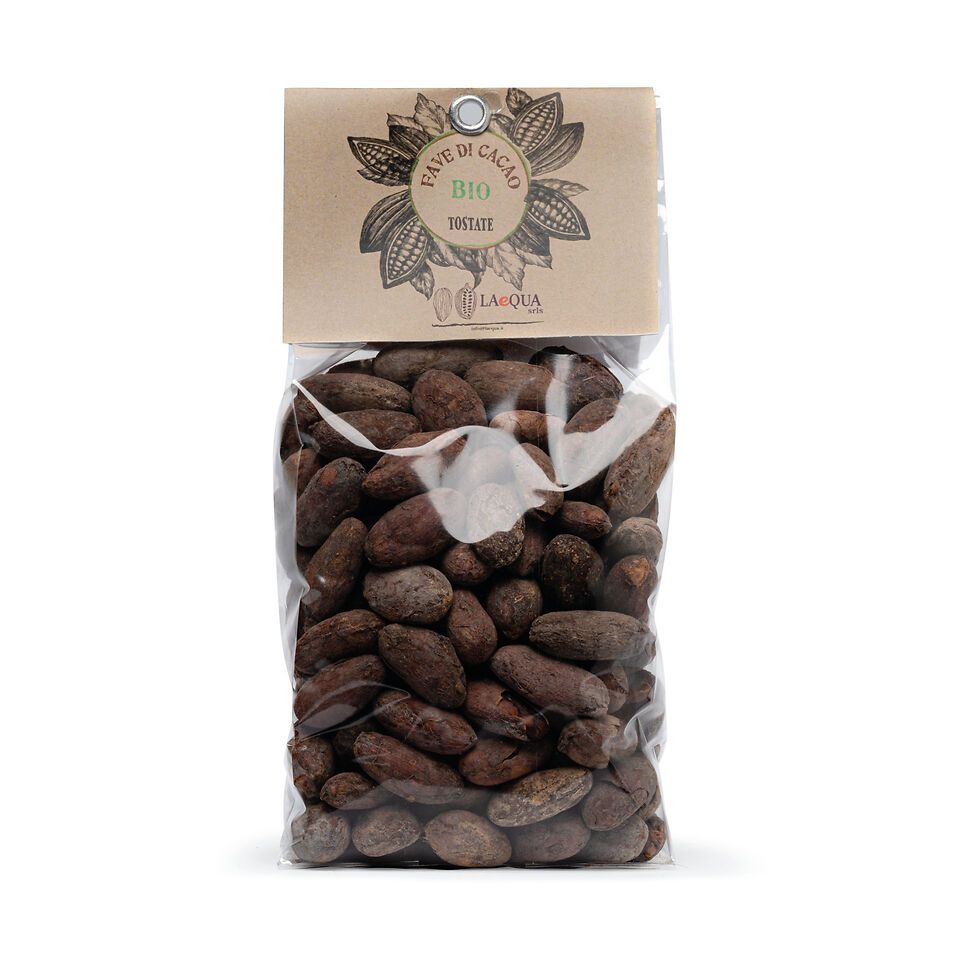geröstete Bio-Kakaobohnen, 250g