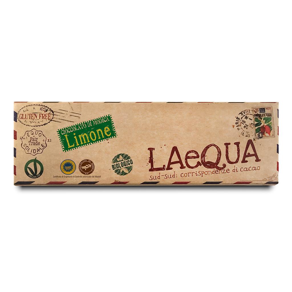 Chocolat LAeQUA avec écorce de citron BIO - 60 g