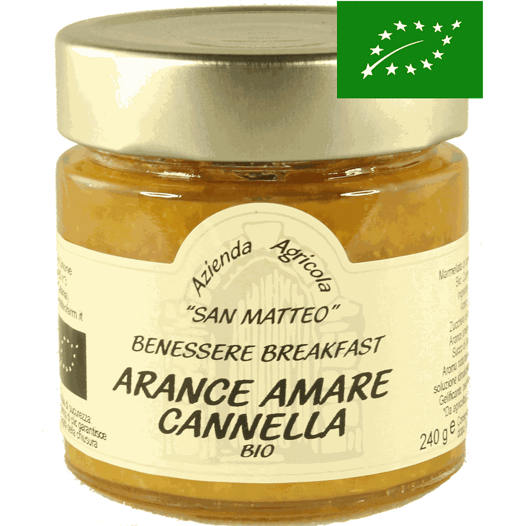 Marmelade d´oranges amères à la cannelle - pot de 240 g