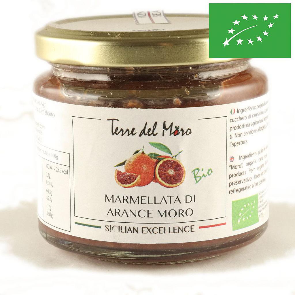Marmelade d´oranges Moro (seulement avec la pulpe) - pot de 200 g